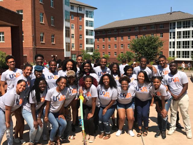 Peer Advisor's at 2017 Welcome Reception