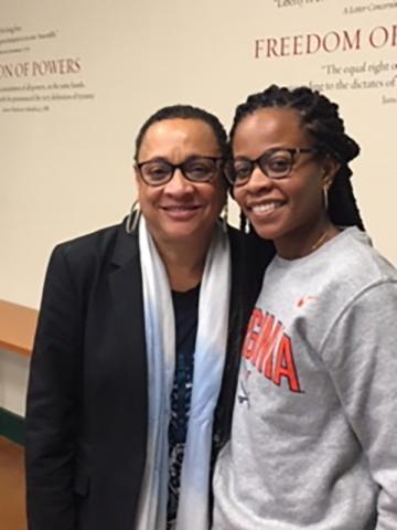 With Sarajane Davis (now a graduate PHD student @ Ohio State U)